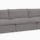 haine modular sofa taylor felt grey
