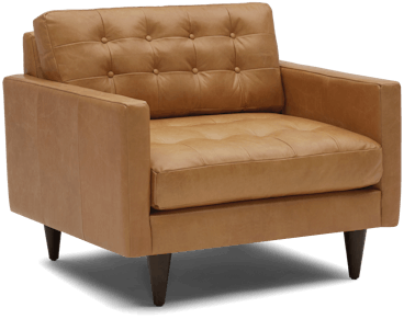 Featured image of post Camel Leather Chair And A Half : True to its name, the haven leather chair and a half is one you&#039;ll want to spend lots of time in.