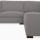 anton corner sectional taylor felt grey