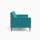 korver sofa lucky turquoise