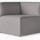 logan corner chair taylor felt grey