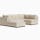 holt armless sofa sectional %285 piece%29 lucky divine