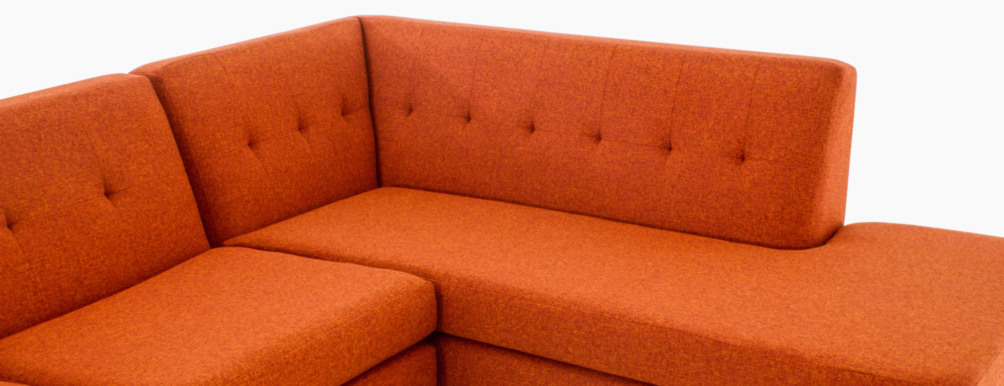 Hughes Sectional With Bumper 2 Piece Joybird
