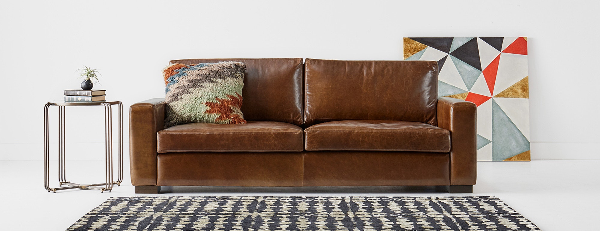 Anton Leather Sofa Joybird