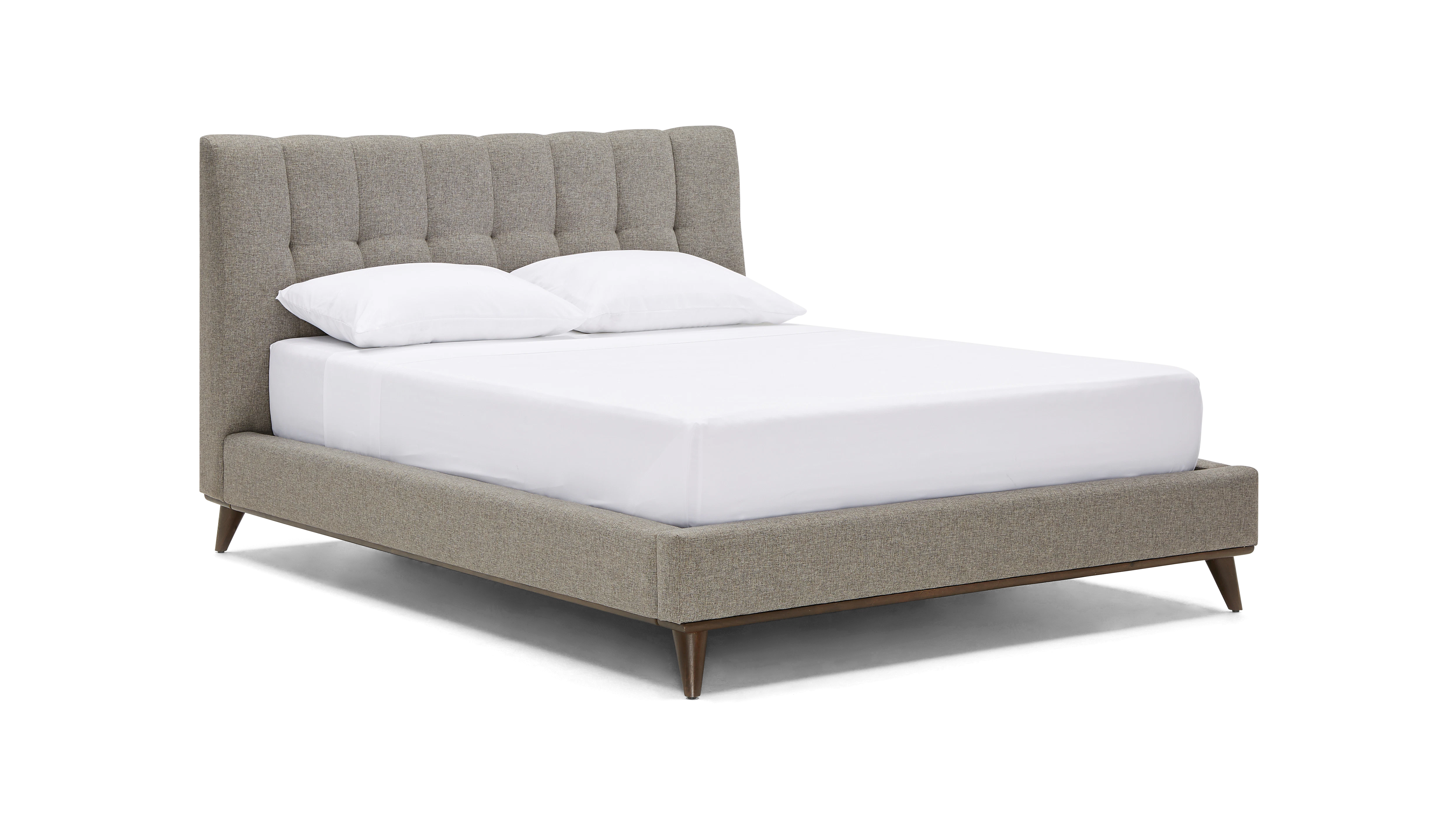 hughes bed taylor felt grey