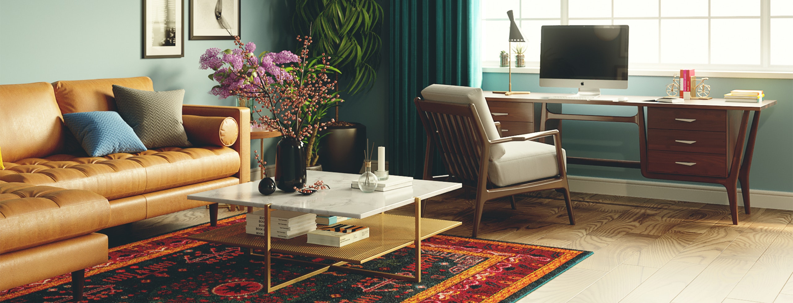 Mid Century Modern Desks Office & Writing Desks Joybird