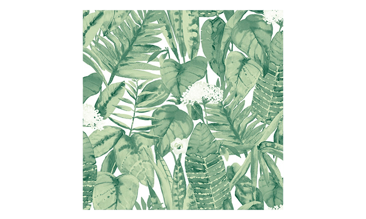 Green Tropical Jungle Wallpaper Joybird